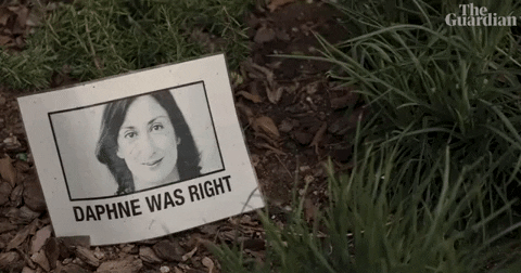 Daphne Caruana Galizia Europe GIF by guardian