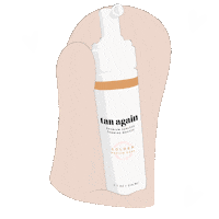 gettanagain skin tan tanning gettanagain Sticker