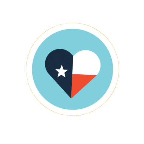 progress_texas giphyupload heart 2020 vote Sticker