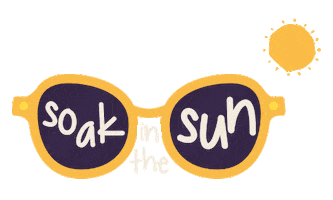 summertideswim summer sun sunglasses bright Sticker