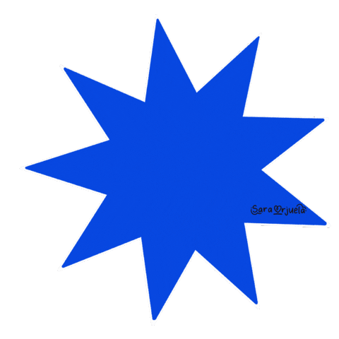 Rainbow Star Sticker