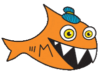 shark week Sticker by Carawrrr