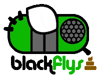 Fly Housefly Sticker by Black Flys