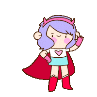 Girl Power Yes Sticker by Vania Bachur