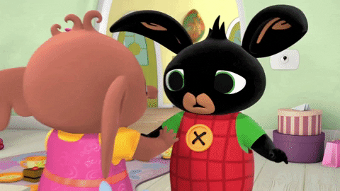 Children Push GIF by Bing Bunny