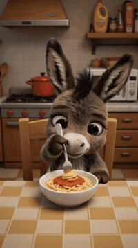Spaghetti Bolognese Pasta GIF by Hugo El Burrito