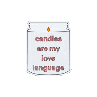 Candle Love Sticker by TerranMade