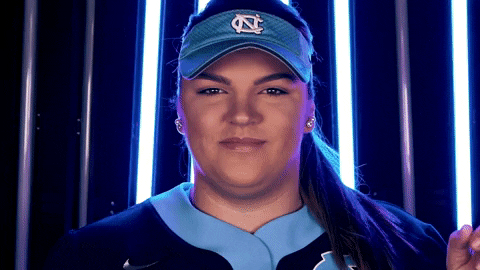 Carolina Unc Softball GIF by UNC Tar Heels