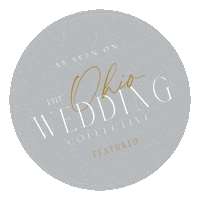 On The Blog Sticker by The Ohio Wedding Collective