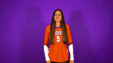 Clemsonvb Championshipbehavior GIF by Clemson Tigers