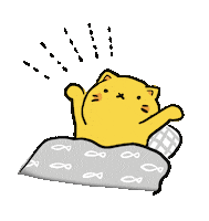 Sleep ねこ Sticker