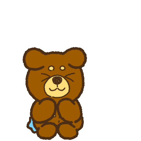 clipartaiwanga1010 happy cute bear giphycreatortest Sticker
