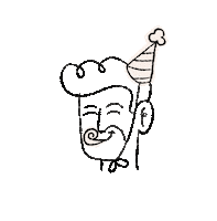 Celebrating Happy Birthday Sticker by FIBRA BRANDING