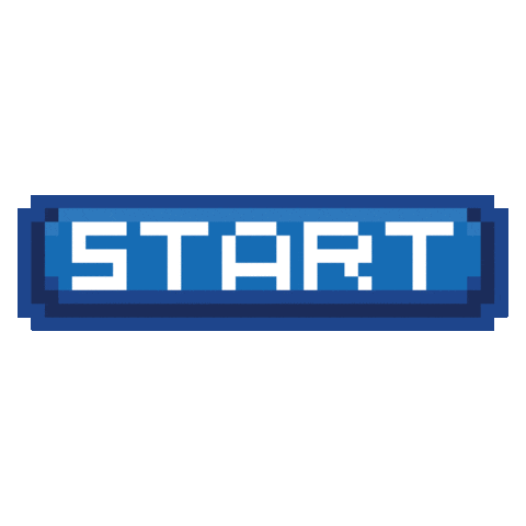 rippasippa go 8bit start pixels Sticker