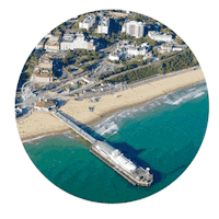 PicnicParkDeli beach bournemouth pier bmouth Sticker