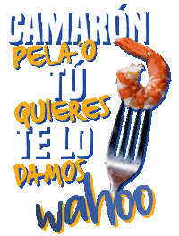 WahooRestaurante restaurant acapulco wahoo camaron Sticker