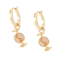 Gold Diamond Sticker by Rosie Fortescue