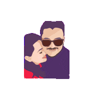 Couple Love Sticker