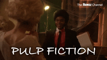 Pulp Fiction Costume GIF by The Roku Channel