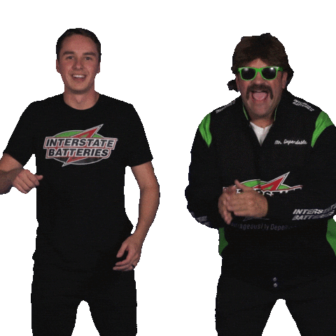 Celebrate Christopher Bell Sticker by Interstate Batteries