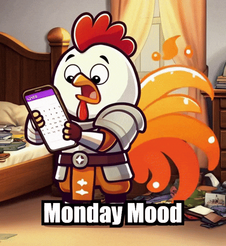 Motivation Monday Mood GIF by Zorooster