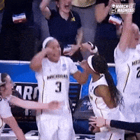 Go Blue College Basketball GIF by NCAA March Madness
