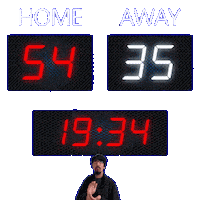 35 Away Sticker