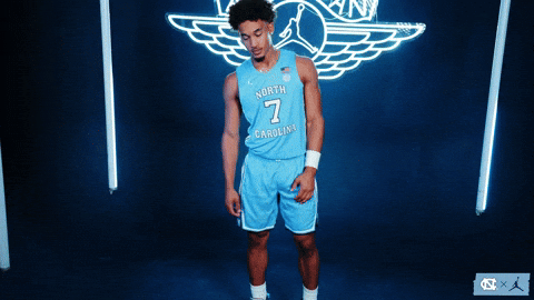 University Of North Carolina Basketball GIF by UNC Tar Heels