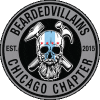 BeardedvillainsChicago chicago untouchables bvc chicity Sticker
