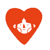 l_escro love heart red like Sticker