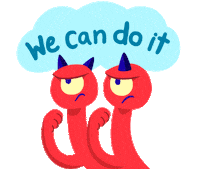 Yes Fighting Sticker by InterBoosters