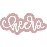 new years pink Sticker by lefty.script