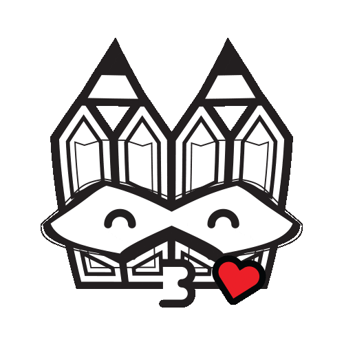 Love It Kiss Sticker by Stamatia Alexaki