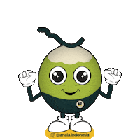 anaiaindonesia indonesia coconut semangat kelapa Sticker