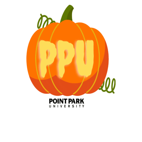 Point Park Halloween Sticker by Point Park University