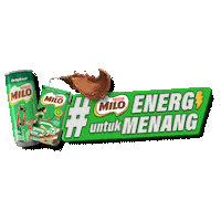 Milo Miloindonesia Seagames Seagames2023 Indonesia Cambodia Milk Basketball Badminton Olahraga Sticker by MILO Indonesia