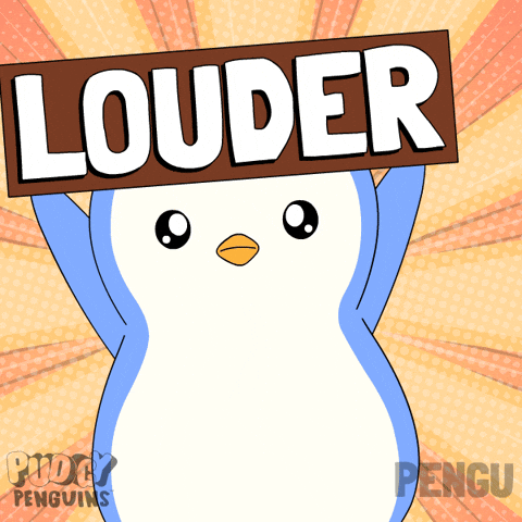 Preach Turn Up GIF by Pudgy Penguins