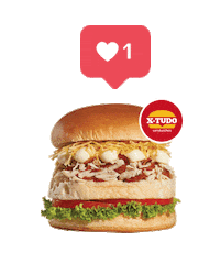 fast food comida Sticker by X-Tudo Sanduíches