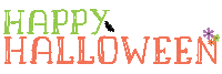 Happy Halloween Sticker by From You Flowers