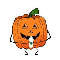 halloween dancing Sticker by Starbucks UK