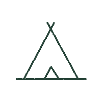 campingsauvergne nature camping camp outdoor Sticker