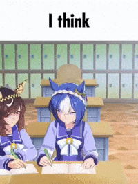 I Think Umamusume GIF