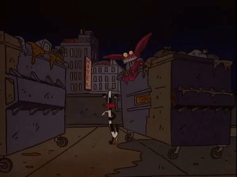 aaahh real monsters nicksplat GIF