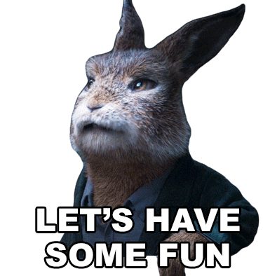 Fun No Sticker by Peter Rabbit Movie