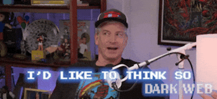 Think So Rob Huebel GIF by Dark Web