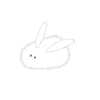 Happy Rabbit Sticker