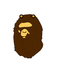 Happy Fun Sticker by A BATHING APE®