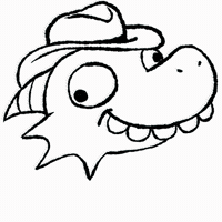 Doodle Cowboy GIF