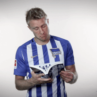 book read GIF by Hertha BSC