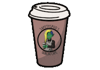 Coffee Drink Sticker by Brenfi
